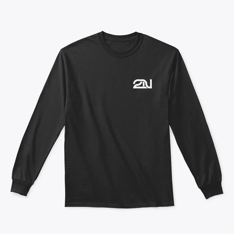 2Nasty White Logo Long Sleeve (000)